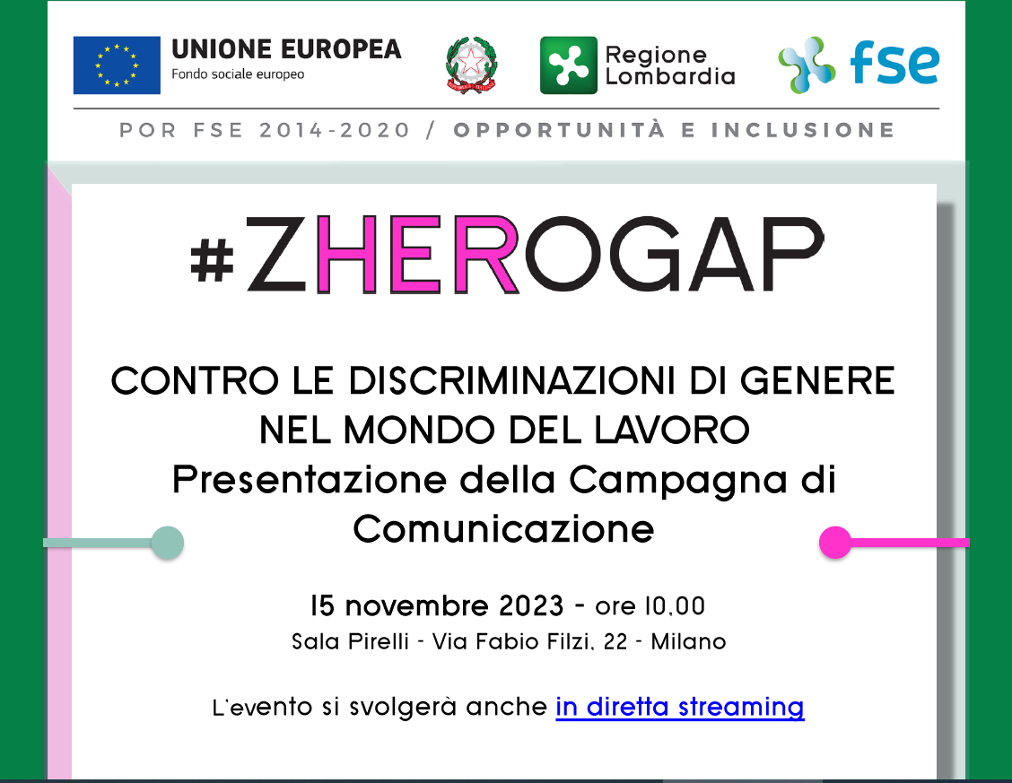 Contro la discriminazione di genere nel mondo del lavoro. Presentazione della campagna di comunicazione