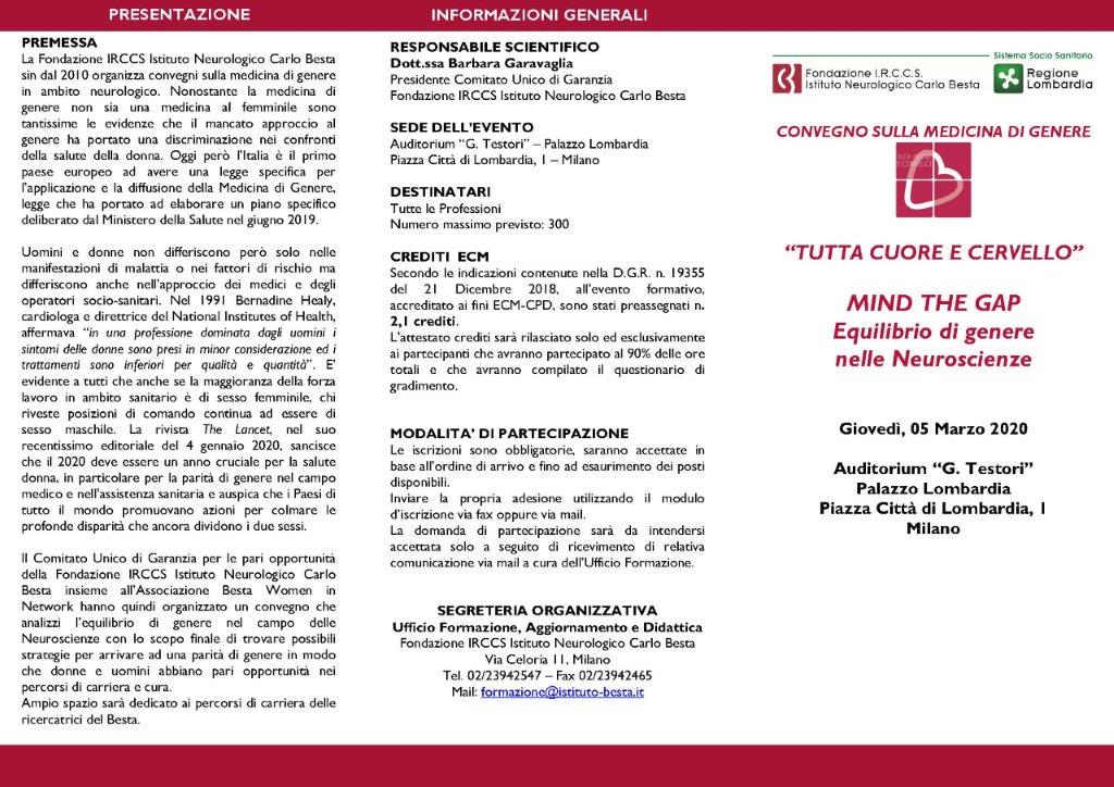 Convegno "Tutta cuore e cervello"